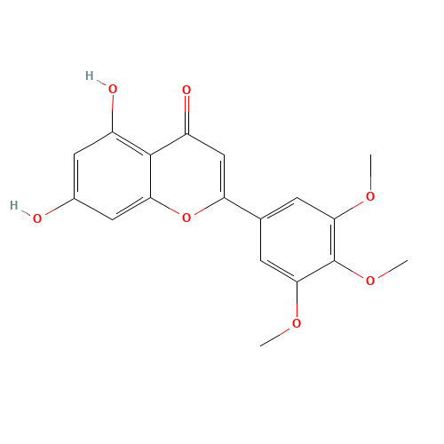 5,7-dihydroxy-2-(3,4,5-trimethoxyphenyl)chromen-4-one (CAS: 18103-42-9) - Related Chemical Product