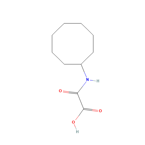 2-(cyclooctylamino)-2-oxoacetic acid (CAS: 73551-50-5) - Related Chemical Product