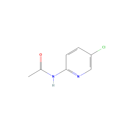 N-(5-chloropyridin-2-yl)acetamide (CAS: 45965-30-8) - Chemical Structure and Molecular Formula 