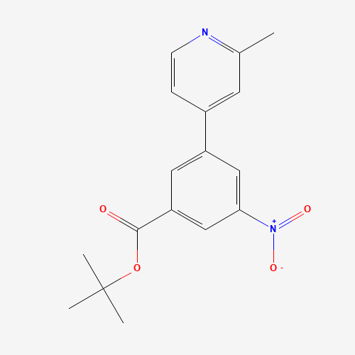 tert-butyl 3-(2-methylpyridin-4-yl)-5-nitrobenzoate (CAS: 1240523-69-6) - Related Chemical Product