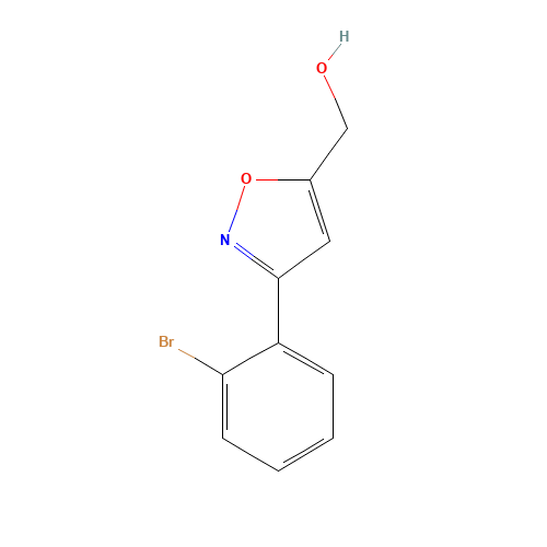 [3-(2-bromophenyl)-1,2-oxazol-5-yl]methanol (CAS: 885273-13-2) - Related Chemical Product