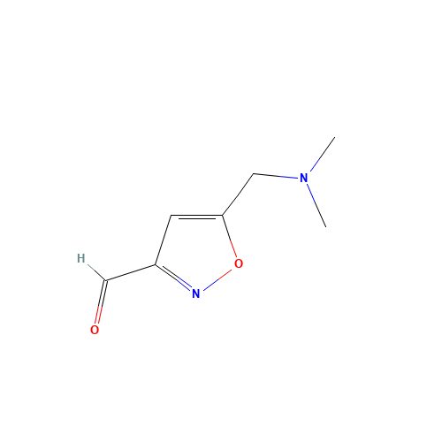 5-[(dimethylamino)methyl]-1,2-oxazole-3-carbaldehyde (CAS: 893749-69-4) - Related Chemical Product