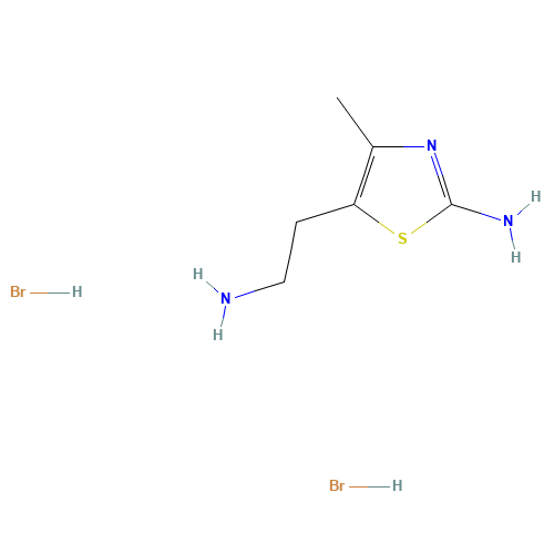 5-(2-aminoethyl)-4-methyl-1,3-thiazol-2-amine;dihydrobromide (CAS: 142457-00-9) - Related Chemical Product