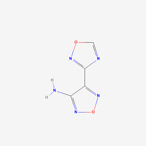 4-(1,2,4-oxadiazol-3-yl)-1,2,5-oxadiazol-3-amine (CAS: 163011-56-1) - Related Chemical Product