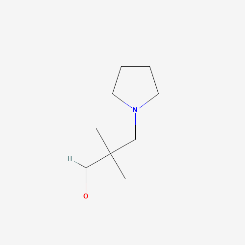 2,2-dimethyl-3-pyrrolidin-1-ylpropanal (CAS: 296264-94-3) - Related Chemical Product