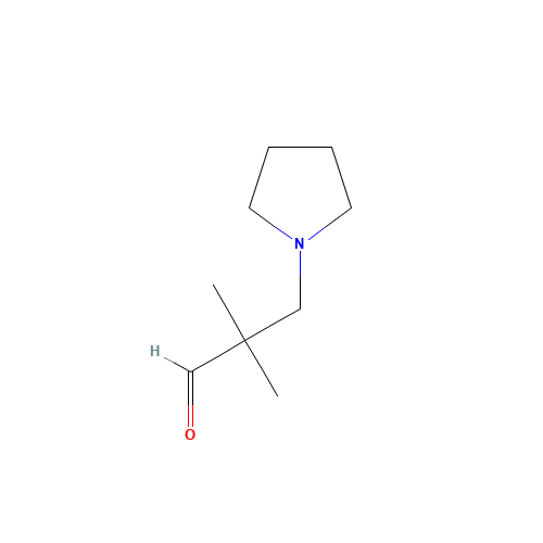 2,2-dimethyl-3-pyrrolidin-1-ylpropanal (CAS: 296264-94-3) - Related Chemical Product