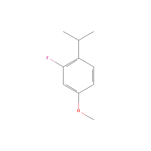 2-fluoro-4-methoxy-1-propan-2-ylbenzene (CAS: 1262414-96-9) - Related Chemical Product