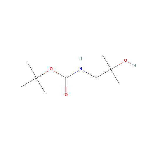 tert-butyl N-(2-hydroxy-2-methylpropyl)carbamate (CAS: 183059-24-7) - Related Chemical Product