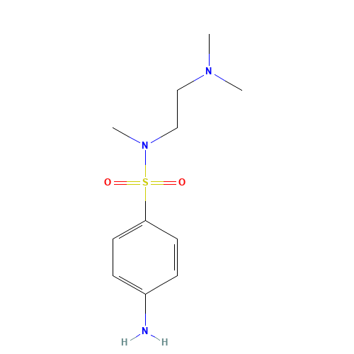 4-amino-N-[2-(dimethylamino)ethyl]-N-methylbenzenesulfonamide (CAS: 676327-00-7) - Related Chemical Product
