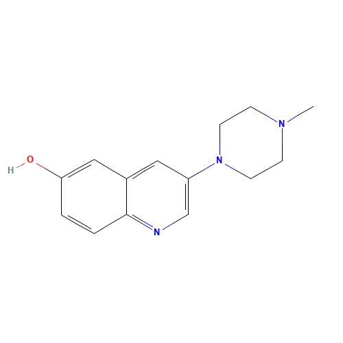 3-(4-methylpiperazin-1-yl)quinolin-6-ol (CAS: 1427474-93-8) - Related Chemical Product