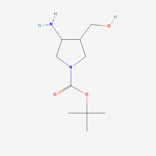 tert-butyl 3-amino-4-(hydroxymethyl)pyrrolidine-1-carboxylate (CAS: 1184918-34-0) - Related Chemical Product