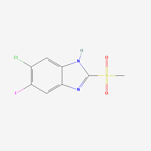 6-chloro-5-iodo-2-methylsulfonyl-1H-benzimidazole (CAS: 1219741-19-1) - Related Chemical Product