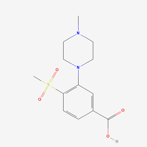 3-(4-methylpiperazin-1-yl)-4-methylsulfonylbenzoic acid (CAS: 1197193-05-7) - Related Chemical Product