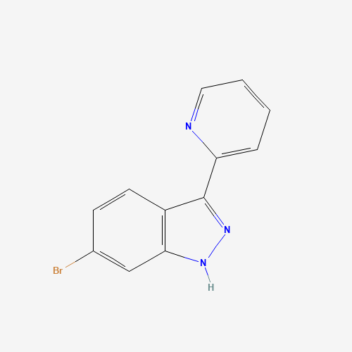 6-bromo-3-pyridin-2-yl-1H-indazole (CAS: 574758-37-5) - Related Chemical Product