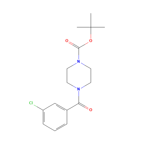 tert-butyl 4-(3-chlorobenzoyl)piperazine-1-carboxylate (CAS: 828299-83-8) - Related Chemical Product