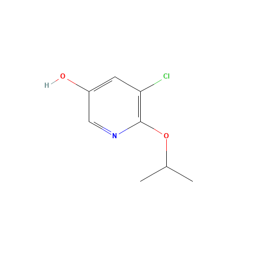 5-chloro-6-propan-2-yloxypyridin-3-ol (CAS: 1355066-41-9) - Related Chemical Product