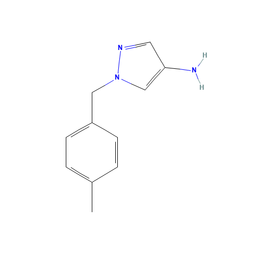 1-[(4-methylphenyl)methyl]pyrazol-4-amine (CAS: 1002414-59-6) - Related Chemical Product