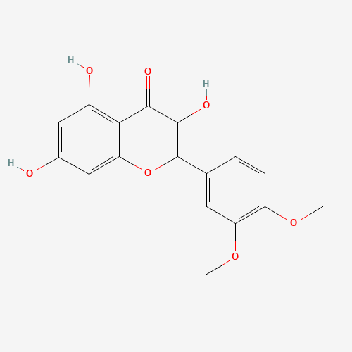 2-(3,4-dimethoxyphenyl)-3,5,7-trihydroxychromen-4-one (CAS: 3306-29-4) - Related Chemical Product