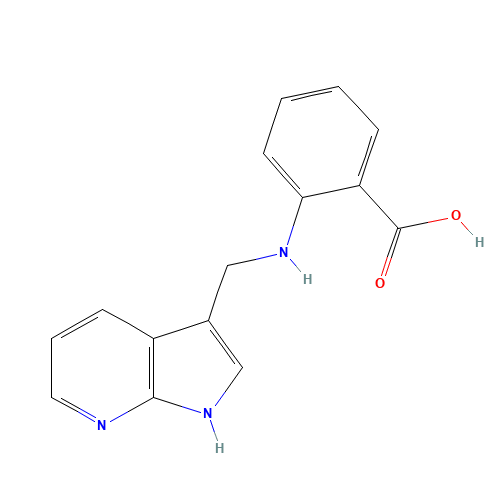 2-(1H-pyrrolo[2,3-b]pyridin-3-ylmethylamino)benzoic acid (CAS: 645418-79-7) - Related Chemical Product