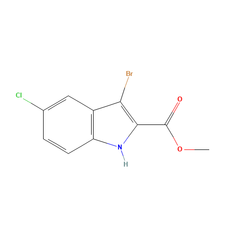 methyl 3-bromo-5-chloro-1H-indole-2-carboxylate (CAS: 220679-13-0) - Related Chemical Product