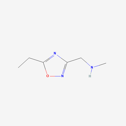 1-(5-ethyl-1,2,4-oxadiazol-3-yl)-N-methylmethanamine (CAS: 1177321-30-0) - Related Chemical Product