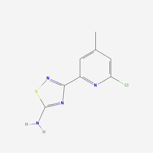 3-(6-chloro-4-methylpyridin-2-yl)-1,2,4-thiadiazol-5-amine (CAS: 1179361-95-5) - Related Chemical Product