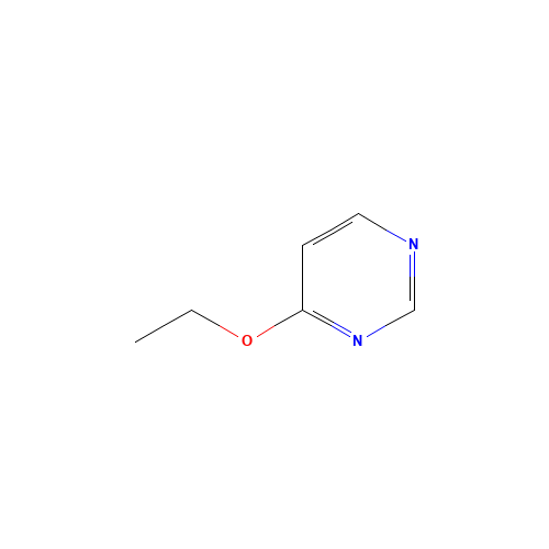 4-ethoxypyrimidine (CAS: 24903-72-8) - Chemical Structure and Molecular Formula 