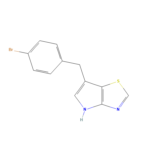 6-[(4-bromophenyl)methyl]-4H-pyrrolo[2,3-d][1,3]thiazole (CAS: 1312363-25-9) - Related Chemical Product