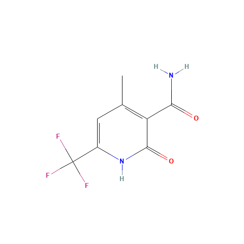 4-methyl-2-oxo-6-(trifluoromethyl)-1H-pyridine-3-carboxamide (CAS: 116548-07-3) - Related Chemical Product