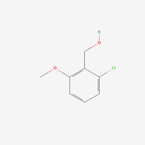 (2-chloro-6-methoxyphenyl)methanol (CAS: 1038726-89-4) - Chemical Structure and Molecular Formula 