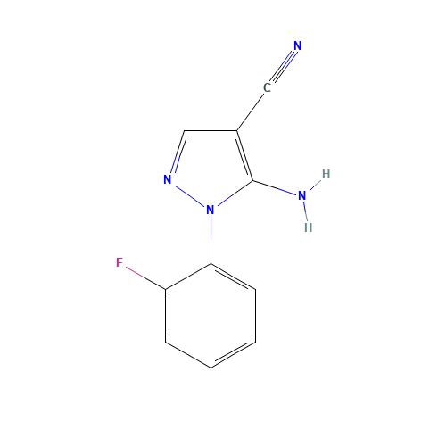 5-amino-1-(2-fluorophenyl)pyrazole-4-carbonitrile (CAS: 135108-48-4) - Related Chemical Product