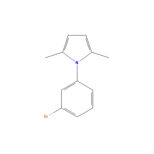 1-(3-bromophenyl)-2,5-dimethylpyrrole (CAS: 127257-87-8) - Related Chemical Product