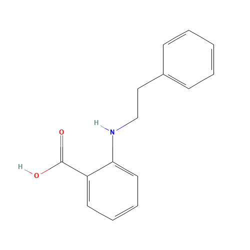 2-(2-phenylethylamino)benzoic acid (CAS: 23049-93-6) - Related Chemical Product