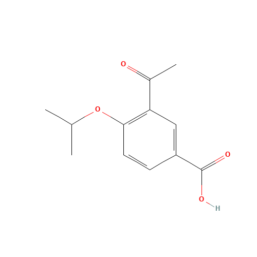 3-acetyl-4-propan-2-yloxybenzoic acid (CAS: 252901-49-8) - Related Chemical Product