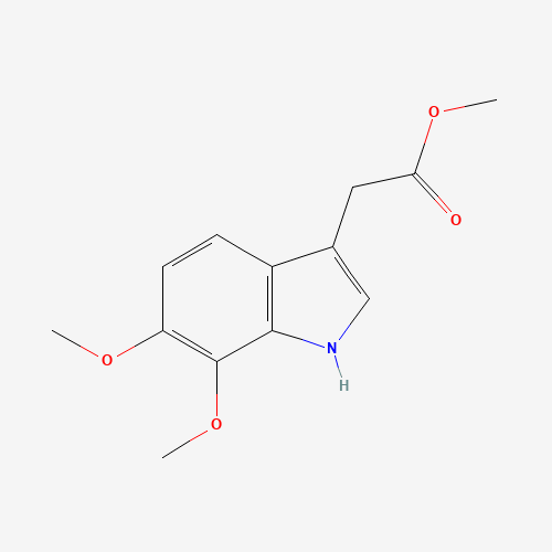 methyl 2-(6,7-dimethoxy-1H-indol-3-yl)acetate (CAS: 908003-80-5) - Related Chemical Product