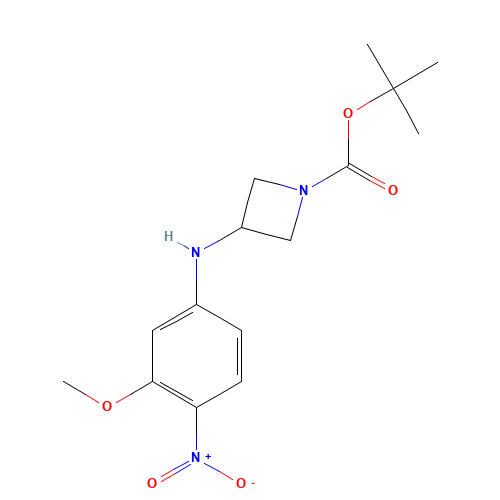 tert-butyl 3-(3-methoxy-4-nitroanilino)azetidine-1-carboxylate (CAS: 1375465-19-2) - Related Chemical Product