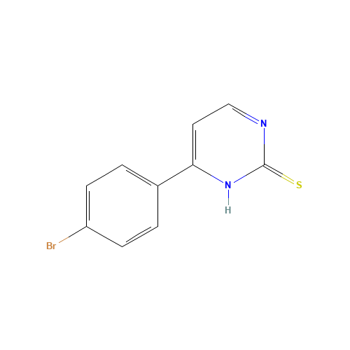 6-(4-bromophenyl)-1H-pyrimidine-2-thione (CAS: 832741-25-0) - Related Chemical Product