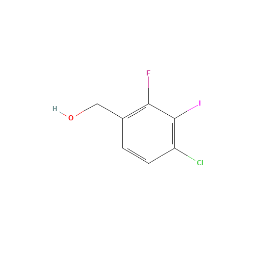 (4-chloro-2-fluoro-3-iodophenyl)methanol (CAS: 909186-21-6) - Related Chemical Product
