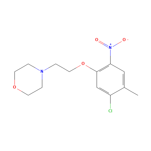 4-[2-(5-chloro-4-methyl-2-nitrophenoxy)ethyl]morpholine (CAS: 862874-09-7) - Related Chemical Product