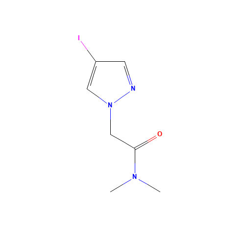 2-(4-iodopyrazol-1-yl)-N,N-dimethylacetamide (CAS: 1340304-97-3) - Related Chemical Product