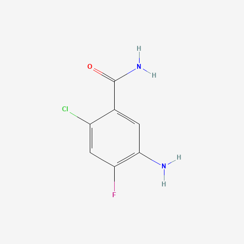 5-amino-2-chloro-4-fluorobenzamide (CAS: 862875-21-6) - Related Chemical Product