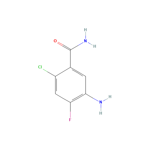 5-amino-2-chloro-4-fluorobenzamide (CAS: 862875-21-6) - Related Chemical Product
