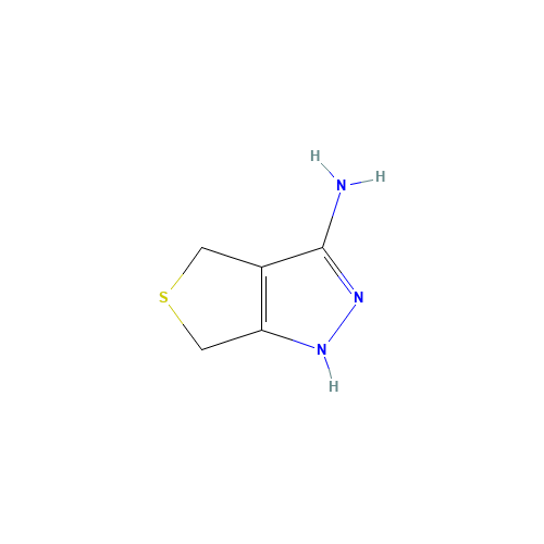 4,6-dihydro-1H-thieno[3,4-c]pyrazol-3-amine (CAS: 901771-45-7) - Related Chemical Product