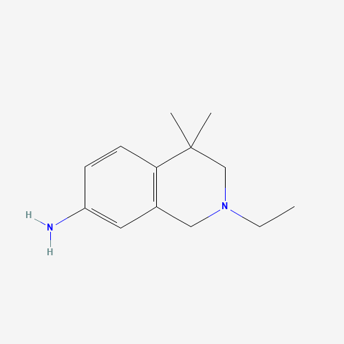 2-ethyl-4,4-dimethyl-1,3-dihydroisoquinolin-7-amine (CAS: 1395029-32-9) - Related Chemical Product