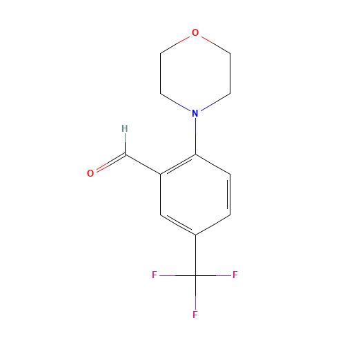 2-morpholin-4-yl-5-(trifluoromethyl)benzaldehyde (CAS: 886851-50-9) - Related Chemical Product