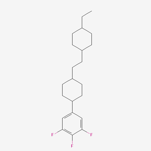 5-[4-[2-(4-ethylcyclohexyl)ethyl]cyclohexyl]-1,2,3-trifluorobenzene (CAS: 137529-57-8) - Related Chemical Product