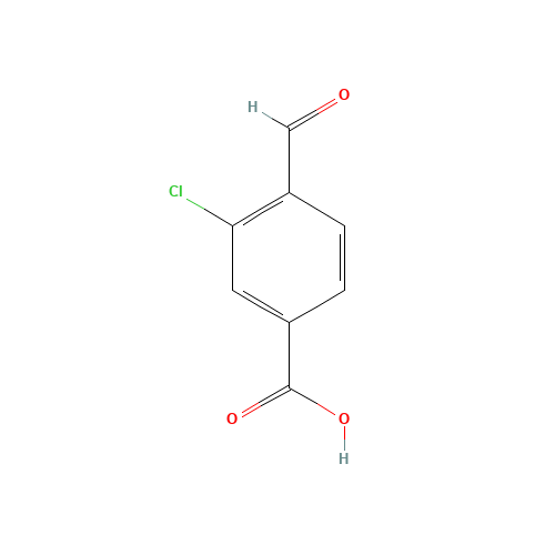 3-chloro-4-formylbenzoic acid (CAS: 58588-59-3) - Related Chemical Product