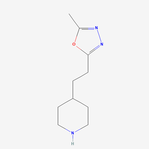 2-methyl-5-(2-piperidin-4-ylethyl)-1,3,4-oxadiazole (CAS: 1263387-80-9) - Related Chemical Product