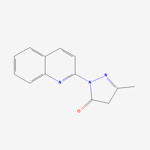 5-methyl-2-quinolin-2-yl-4H-pyrazol-3-one (CAS: 26322-25-8) - Related Chemical Product