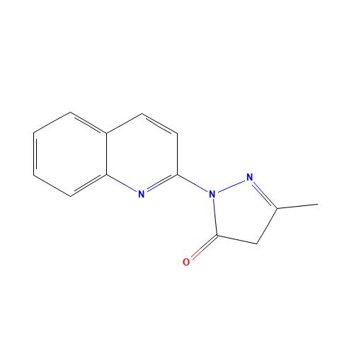 5-methyl-2-quinolin-2-yl-4H-pyrazol-3-one (CAS: 26322-25-8) - Related Chemical Product